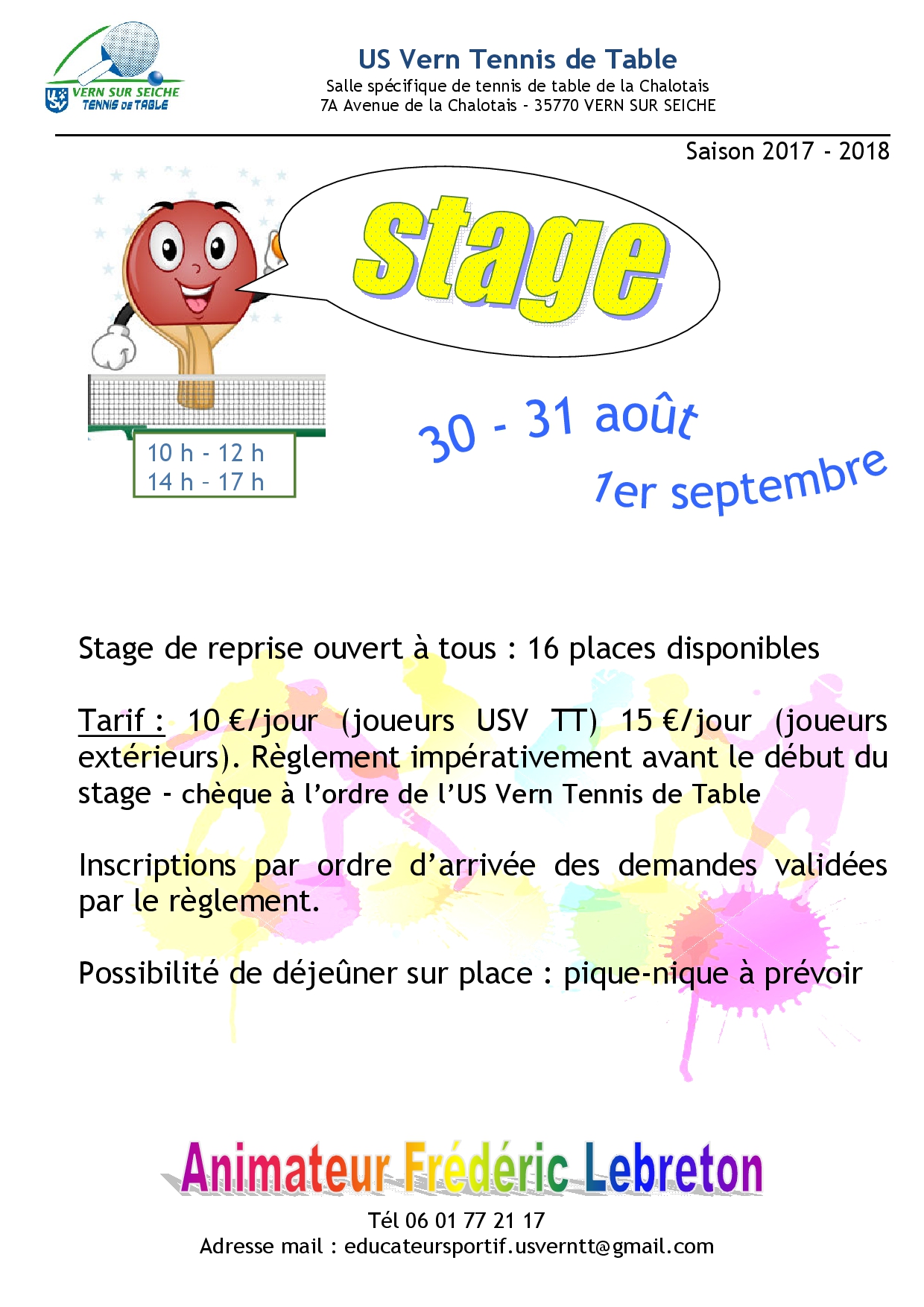 stage reprise 17-18